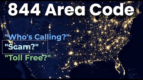 844 area code scam